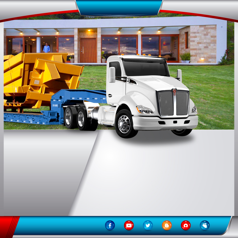  Mudanzas en camión especializado lowboy